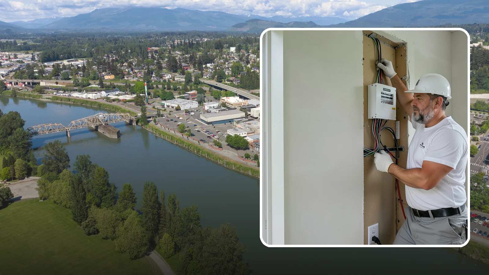 Structured Wiring Installation in Mount Vernon, Skagit County, WA - We install organized structured wiring that centralizes your home's data, video, and network connections.