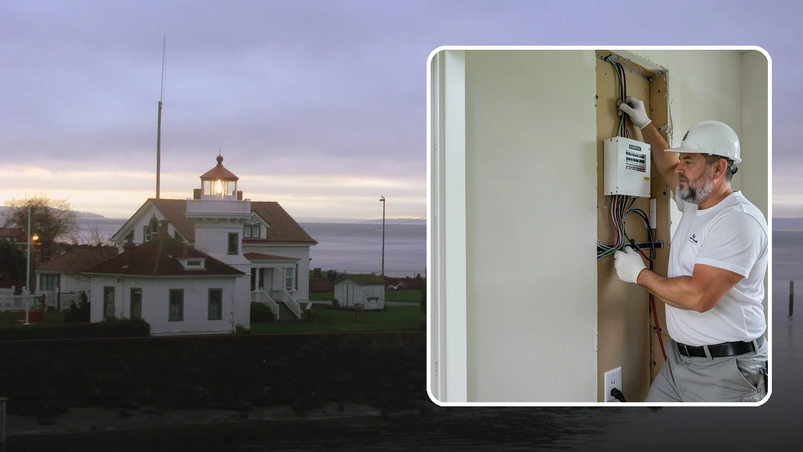 Structured Wiring Installation in Mukilteo, Snohomish County, WA - We install organized structured wiring that centralizes your home's data, video, and network connections.