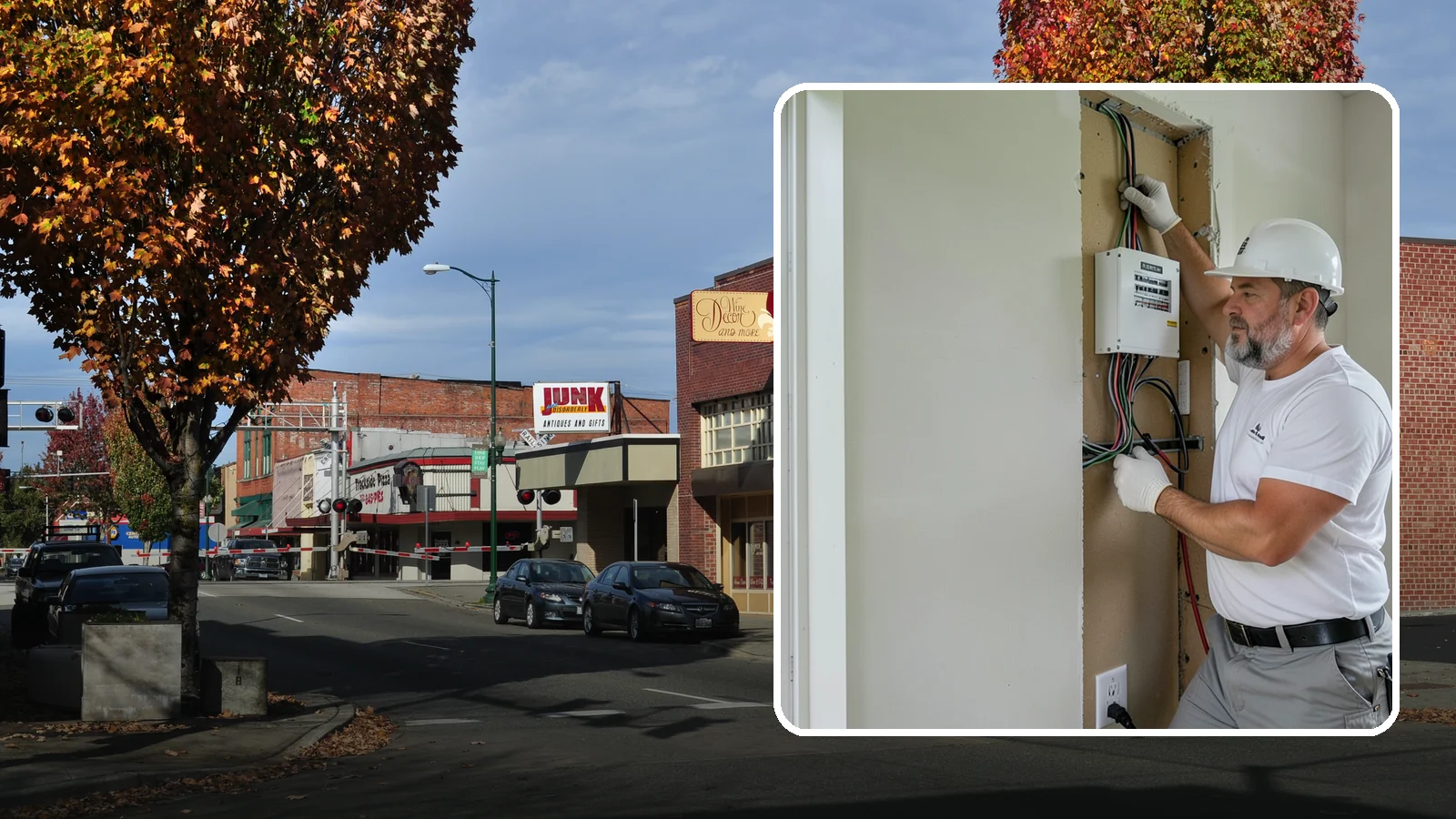 Structured Wiring Installation in Puyallup, Pierce County, WA - We install organized structured wiring that centralizes your home's data, video, and network connections.