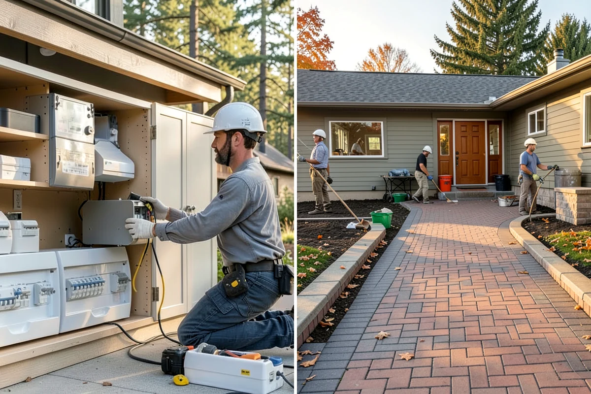 Structured Wiring Installation in Puyallup, Pierce County, WA - Plan the connection points and central panel location