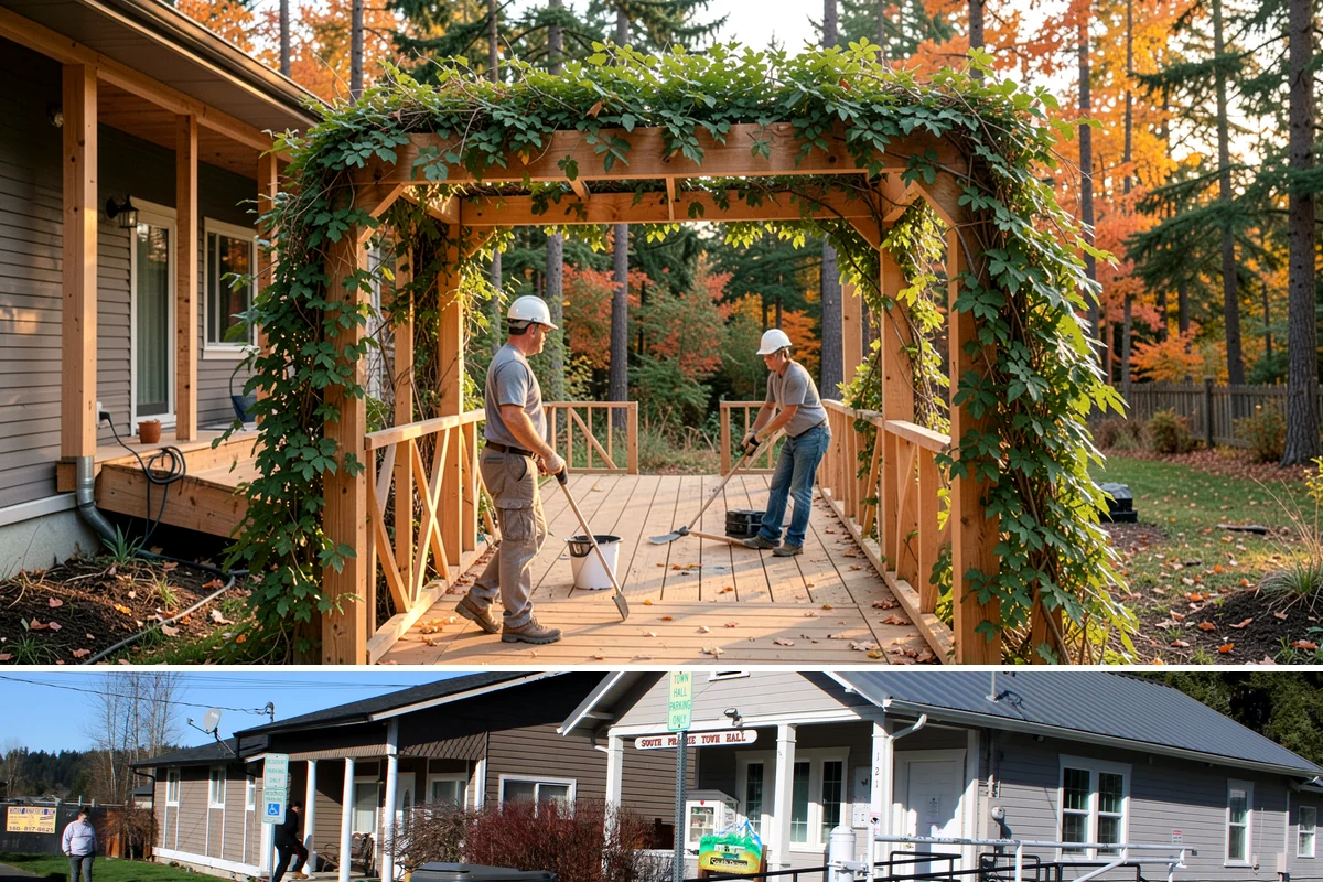 Structured Wiring Installation in South Prairie, Pierce County, WA - Structured wiring pairs best with new construction or a remodel, and interior retrofits fit the wet PNW season well.