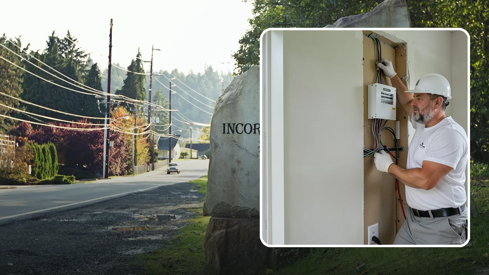 Structured Wiring Installation in Wilkeson, Pierce County, WA - We install organized structured wiring that centralizes your home's data, video, and network connections.