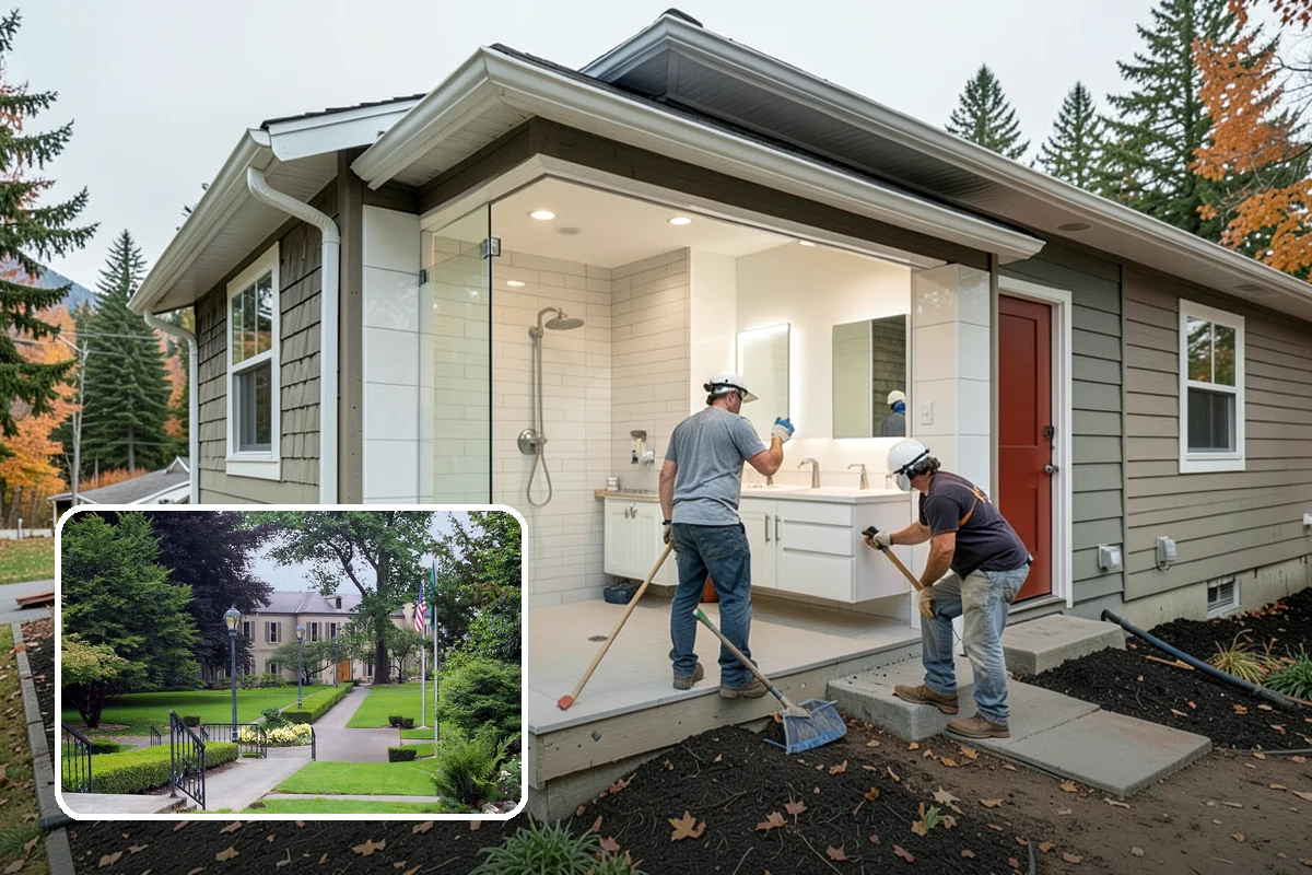 Structured Wiring Installation in Woodinville, King County, WA - Centralized, organized connections in one panel