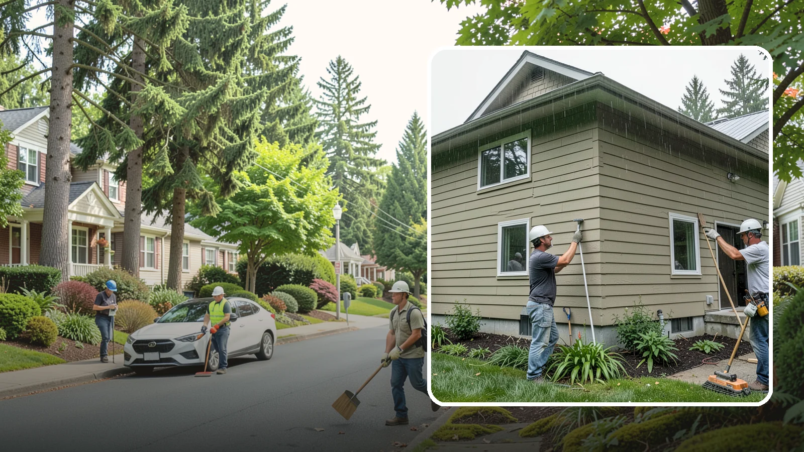 Stucco Installation in Beaux Arts Village, King County, WA - We install properly detailed stucco systems designed to manage moisture in a rainy Western Washington environment.