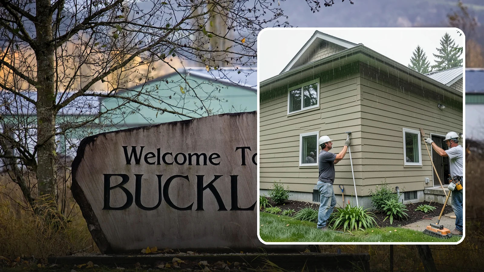 Stucco Installation in Buckley, Pierce County, WA - We install properly detailed stucco systems designed to manage moisture in a rainy Western Washington environment.