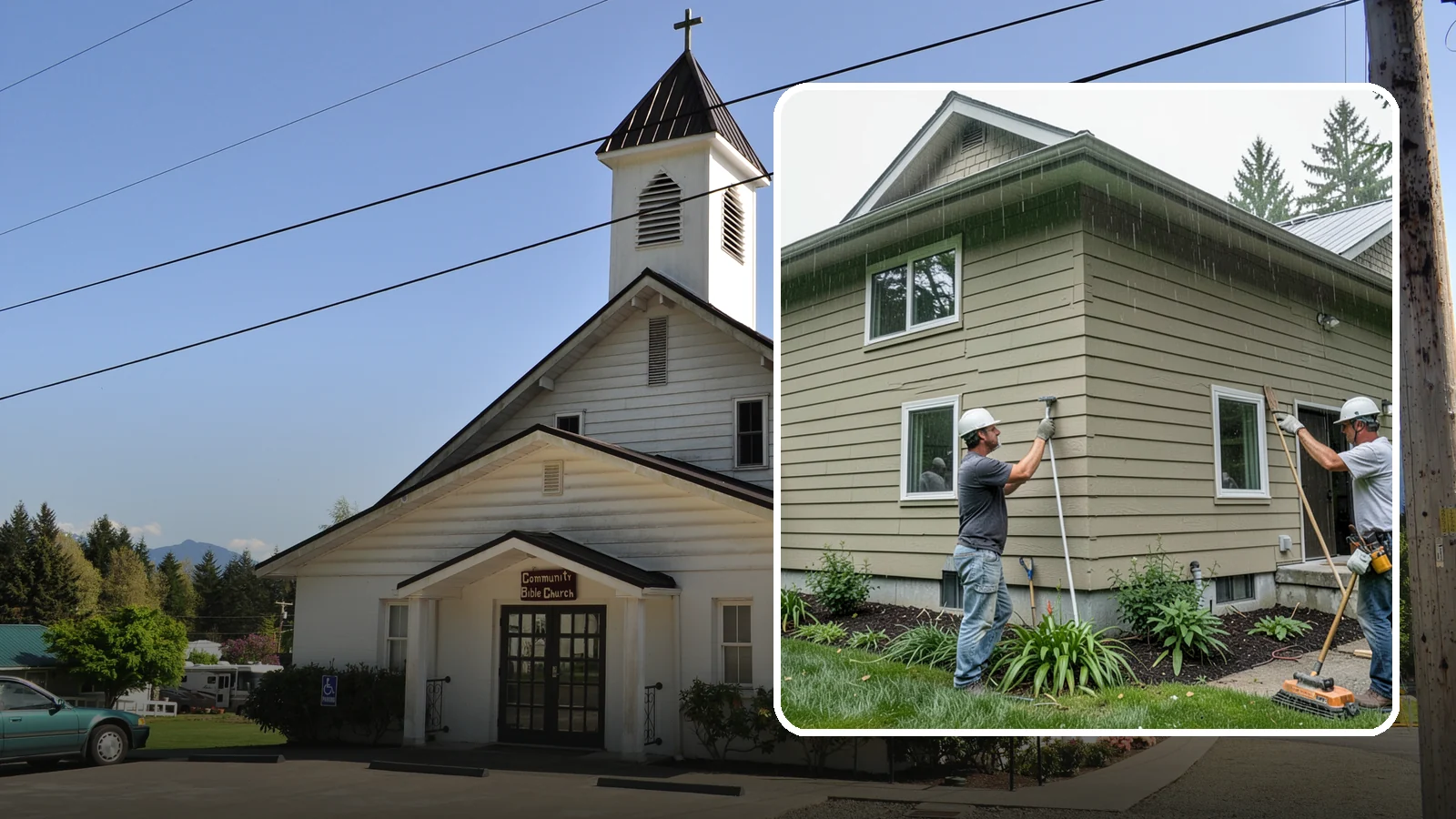 Stucco Installation in Concrete, Skagit County, WA - We install properly detailed stucco systems designed to manage moisture in a rainy Western Washington environment.