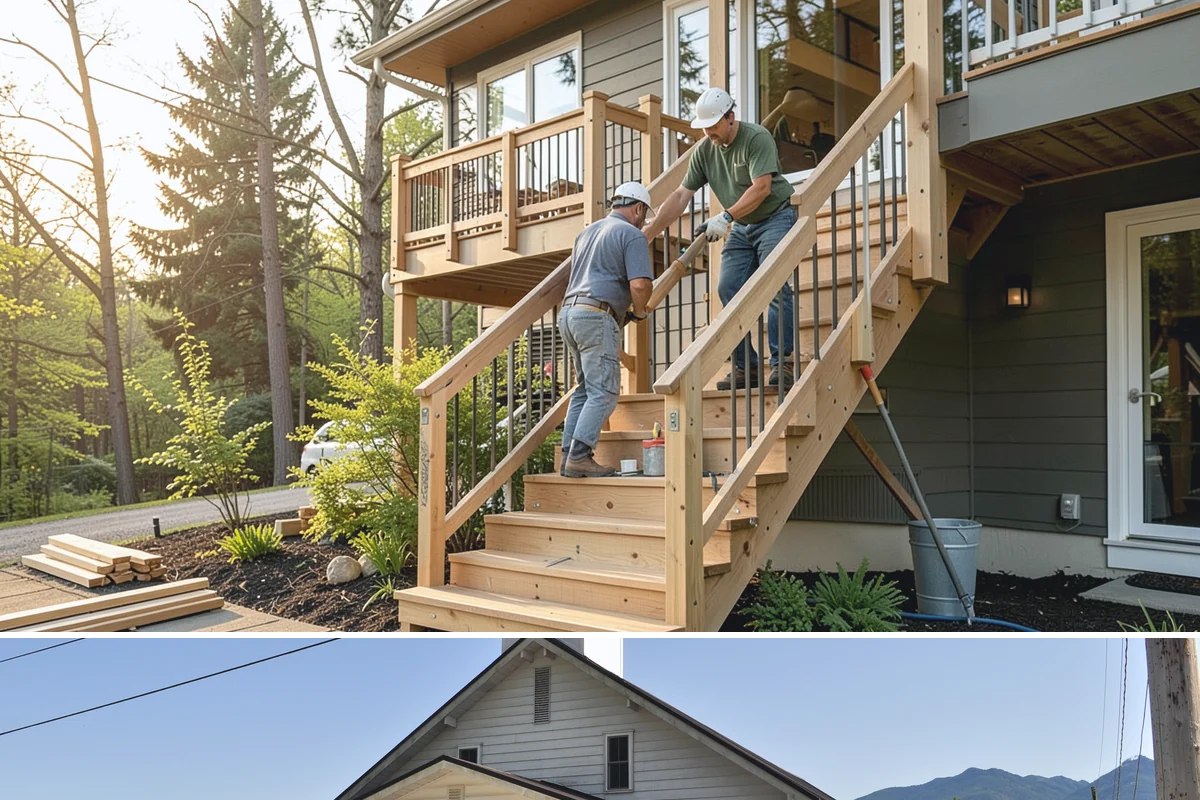 Stucco Installation in Concrete, Skagit County, WA - Warm, dry summer weather is strongly preferred so each stucco coat cures properly before the wet season.