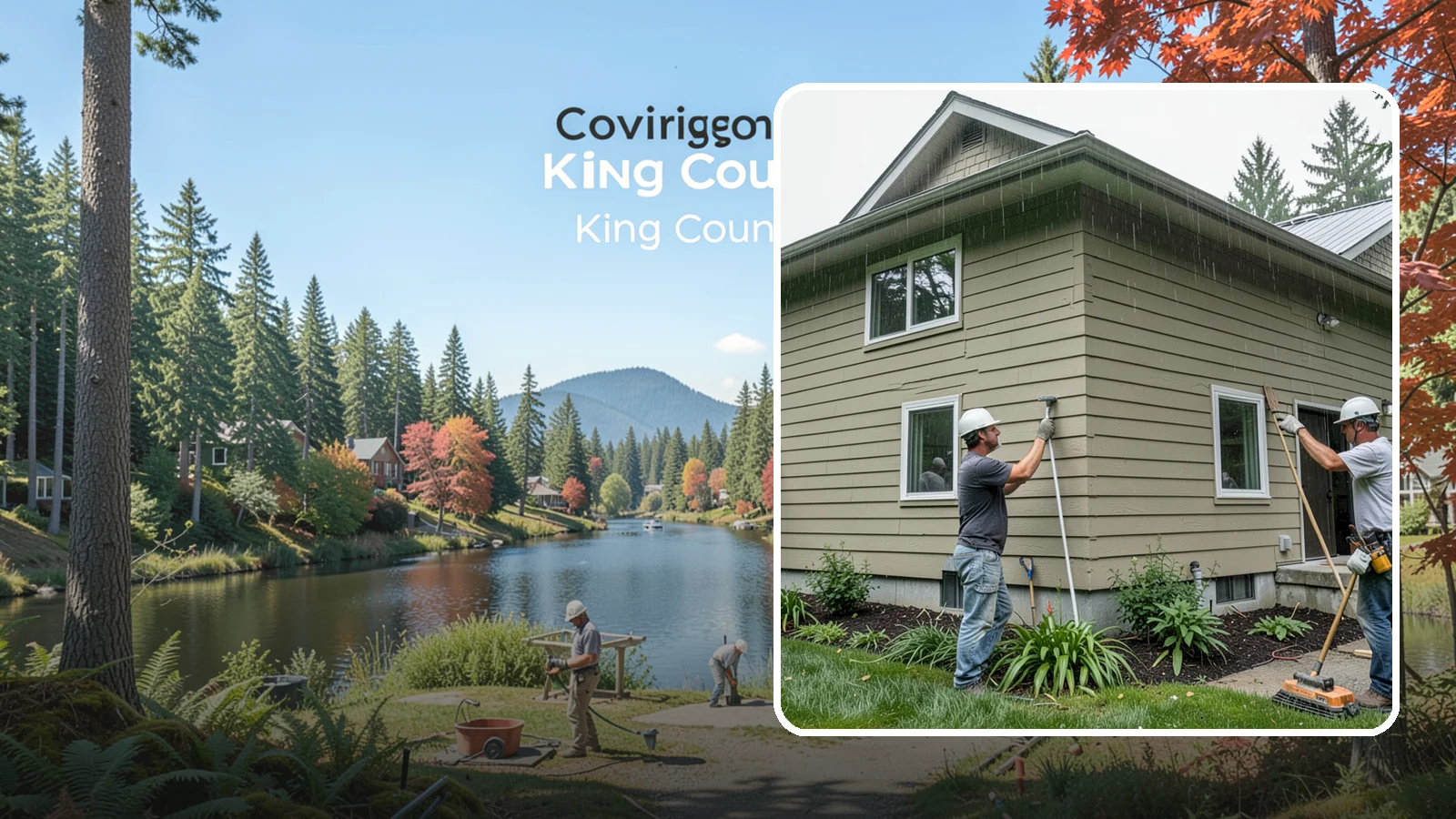 Stucco Installation in Covington, King County, WA - We install properly detailed stucco systems designed to manage moisture in a rainy Western Washington environment.