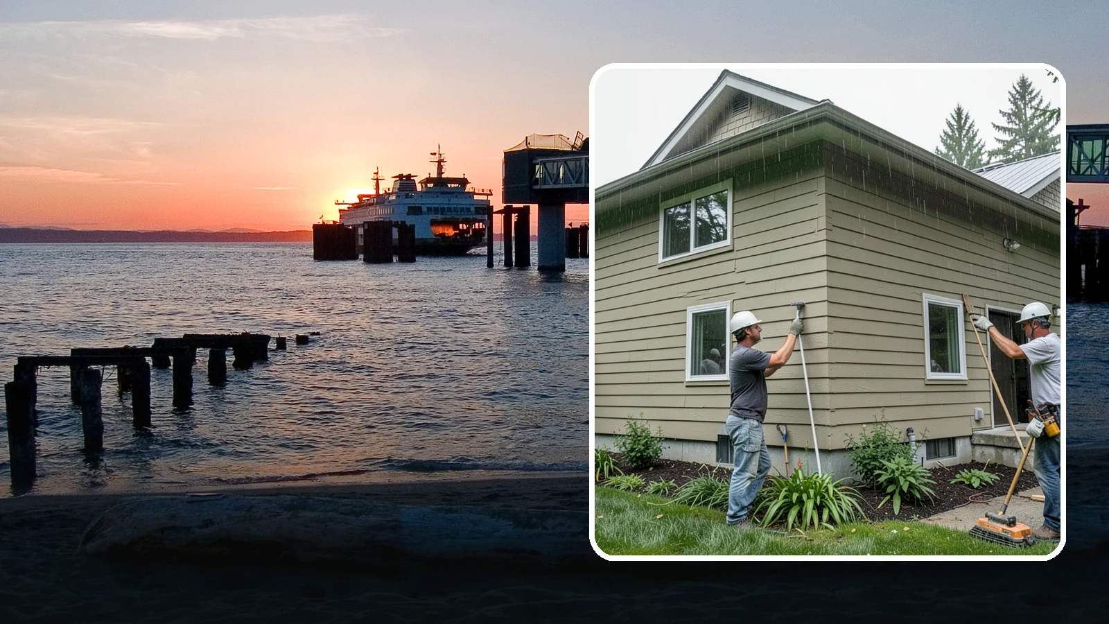 Stucco Installation in Edmonds, Snohomish County, WA - We install properly detailed stucco systems designed to manage moisture in a rainy Western Washington environment.