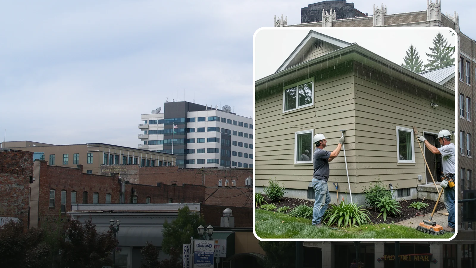 Stucco Installation in Everett, Snohomish County, WA - We install properly detailed stucco systems designed to manage moisture in a rainy Western Washington environment.