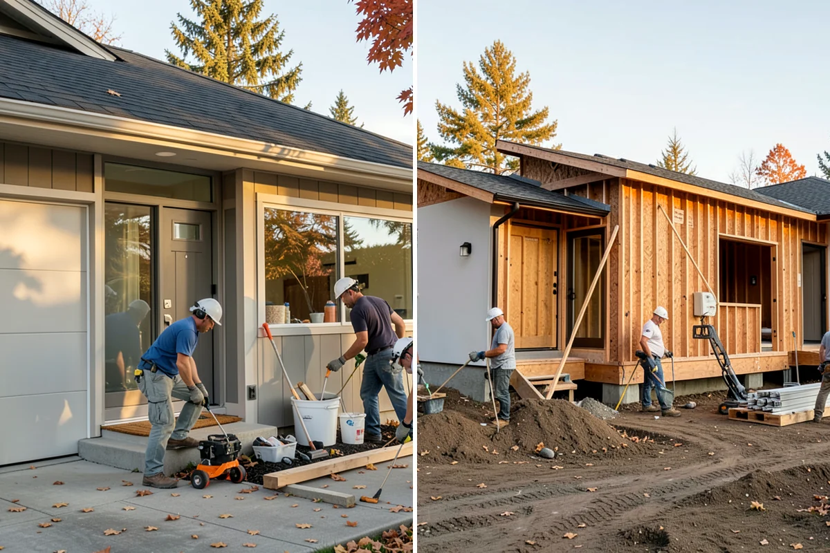 Stucco Installation in Fircrest, Pierce County, WA - Design the drainage assembly and confirm finish texture