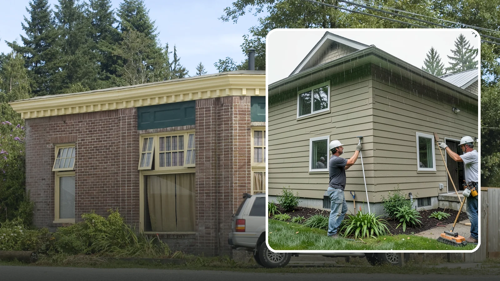 Stucco Installation in Hamilton, Skagit County, WA - We install properly detailed stucco systems designed to manage moisture in a rainy Western Washington environment.