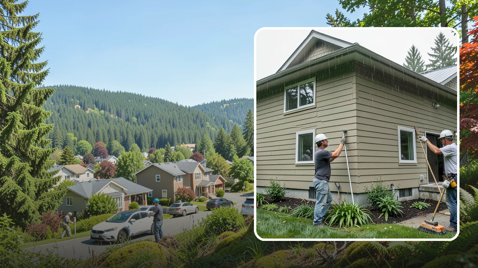 Stucco Installation in Index, Snohomish County, WA - We install properly detailed stucco systems designed to manage moisture in a rainy Western Washington environment.