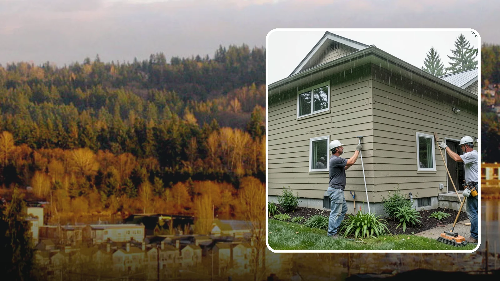 Stucco Installation in Kenmore, King County, WA - We install properly detailed stucco systems designed to manage moisture in a rainy Western Washington environment.