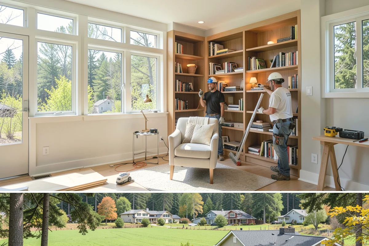 Stucco Installation in Lyman, Skagit County, WA - Warm, dry summer weather is strongly preferred so each stucco coat cures properly before the wet season.