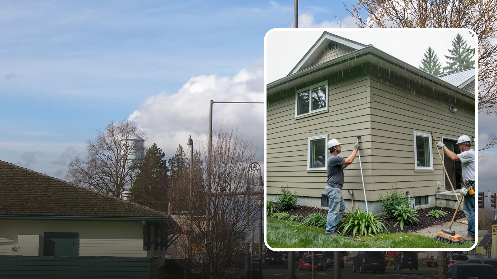 Stucco Installation in Marysville, Snohomish County, WA - We install properly detailed stucco systems designed to manage moisture in a rainy Western Washington environment.