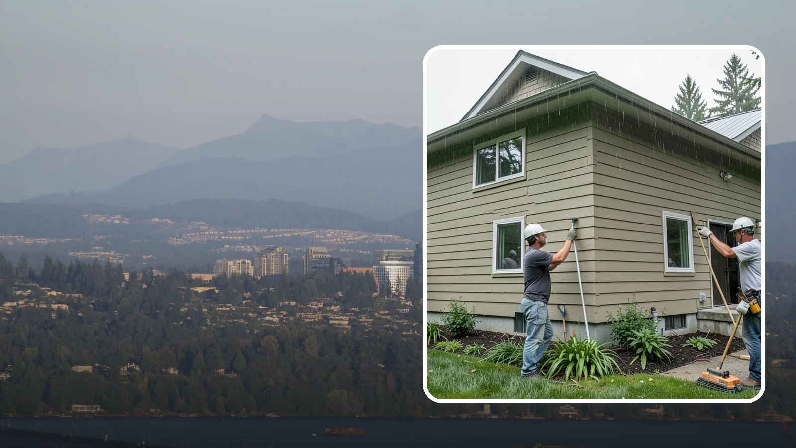 Stucco Installation in Medina, King County, WA - We install properly detailed stucco systems designed to manage moisture in a rainy Western Washington environment.