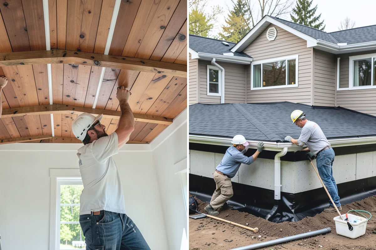 Stucco Installation in Medina, King County, WA - Design the drainage assembly and confirm finish texture