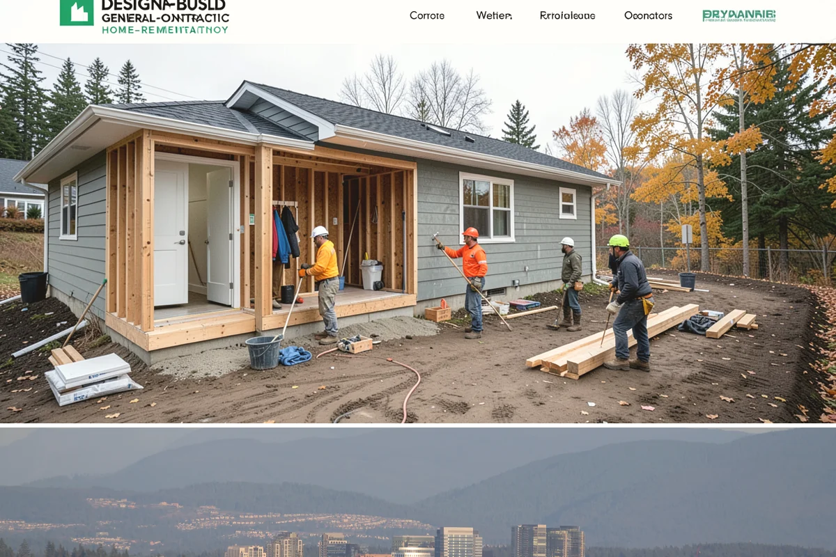Stucco Installation in Medina, King County, WA - Warm, dry summer weather is strongly preferred so each stucco coat cures properly before the wet season.
