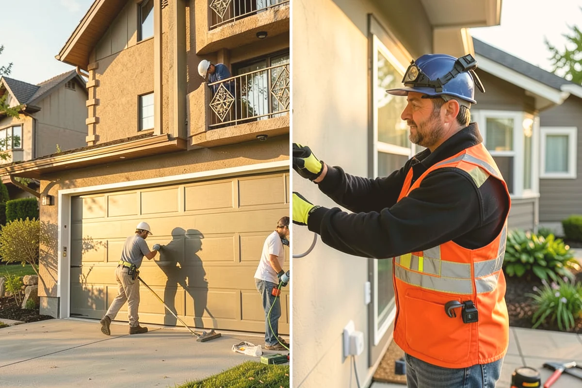 Stucco Installation in Milton, King County, WA - Design the drainage assembly and confirm finish texture