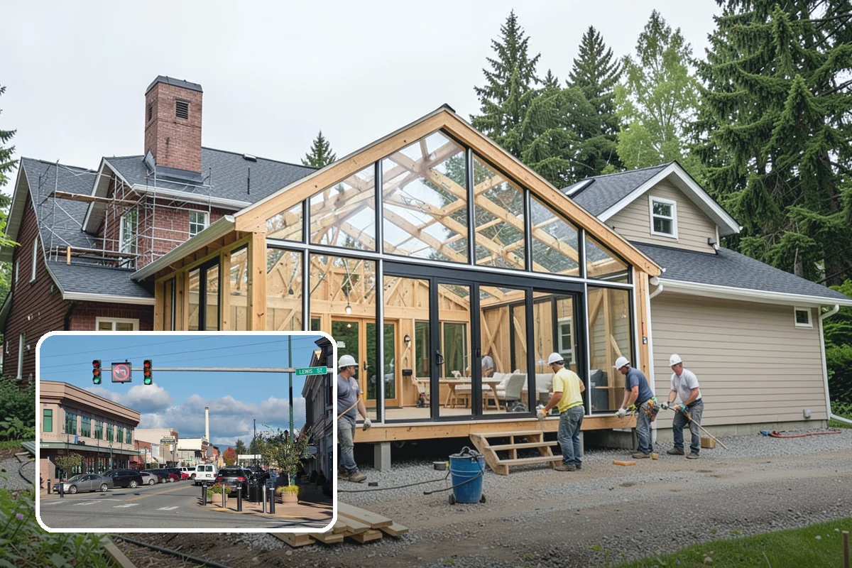 Stucco Installation in Monroe, Snohomish County, WA - Seamless, monolithic appearance with texture options