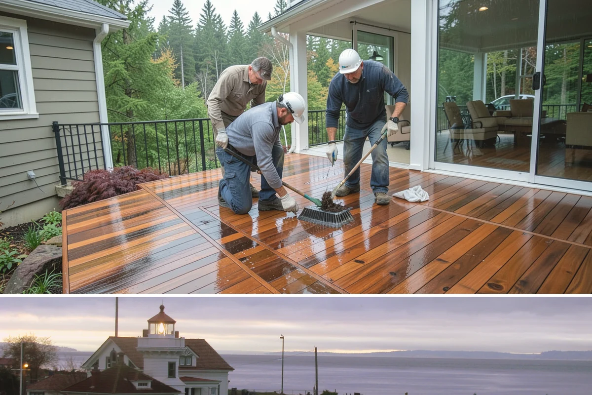 Stucco Installation in Mukilteo, Snohomish County, WA - Warm, dry summer weather is strongly preferred so each stucco coat cures properly before the wet season.