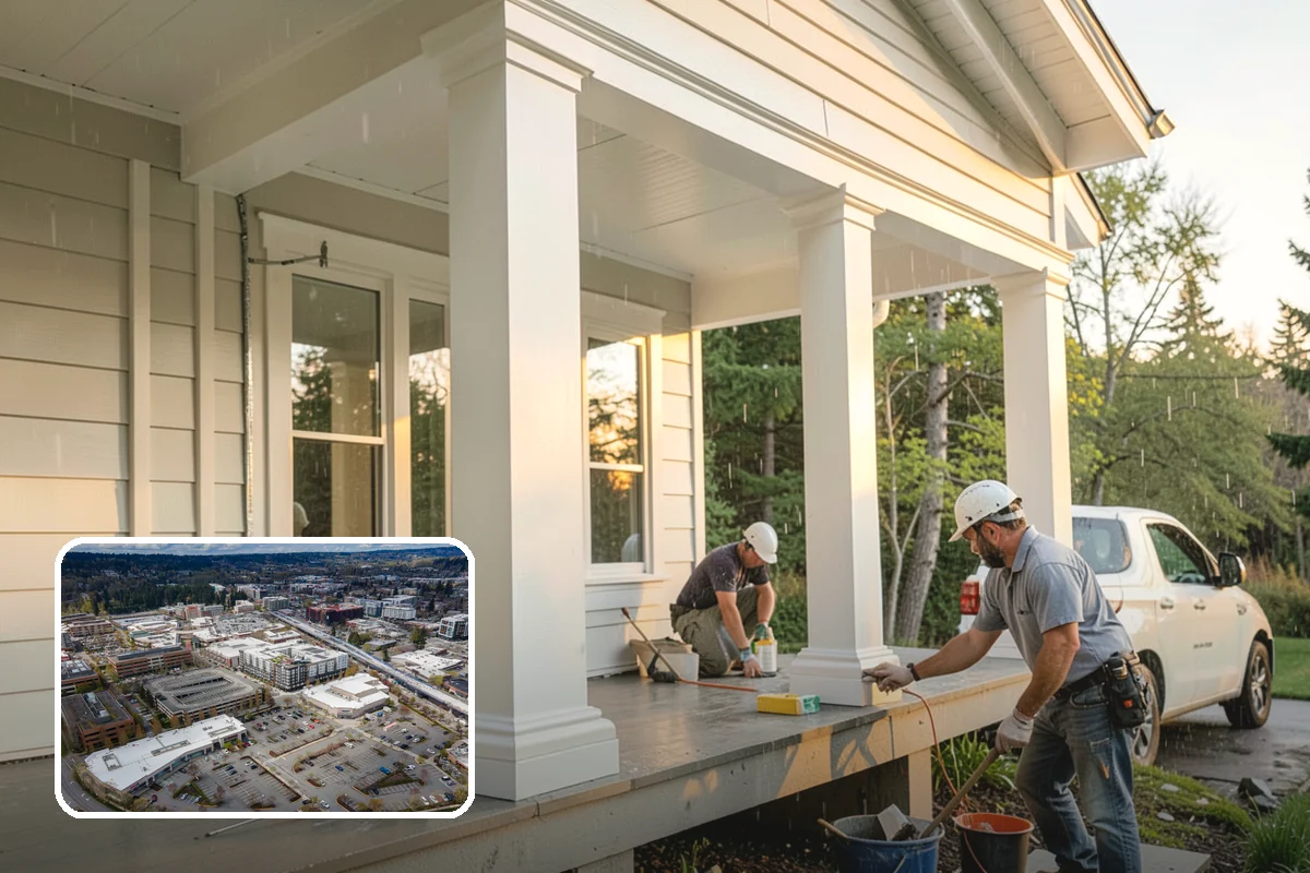 Stucco Installation in Redmond, King County, WA - Seamless, monolithic appearance with texture options
