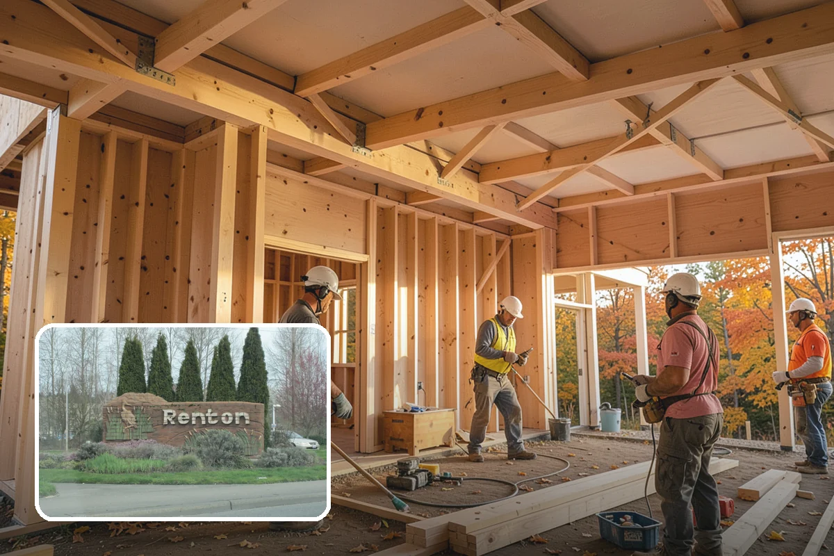 Stucco Installation in Renton, King County, WA - Seamless, monolithic appearance with texture options