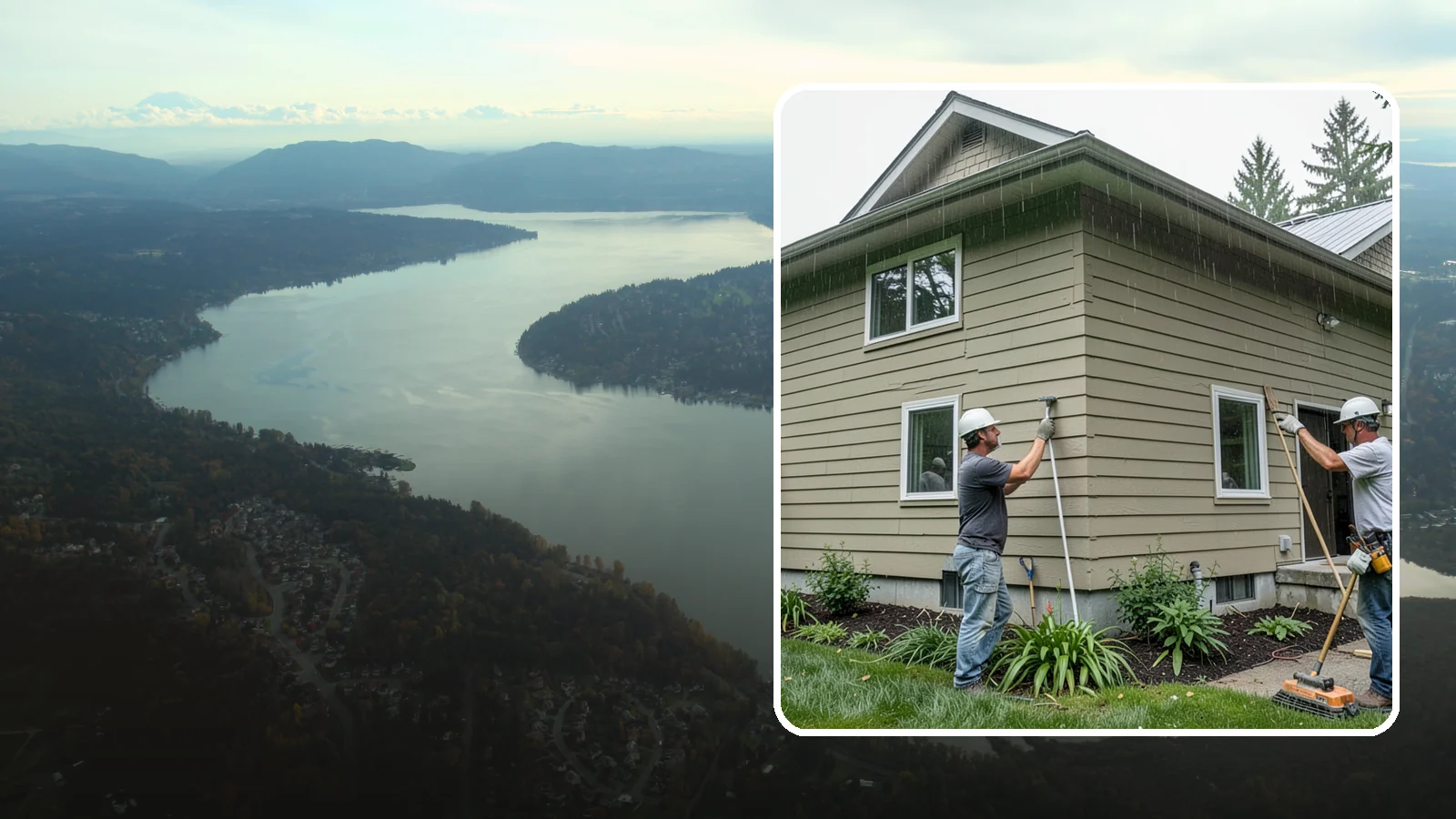 Stucco Installation in Sammamish, King County, WA - We install properly detailed stucco systems designed to manage moisture in a rainy Western Washington environment.