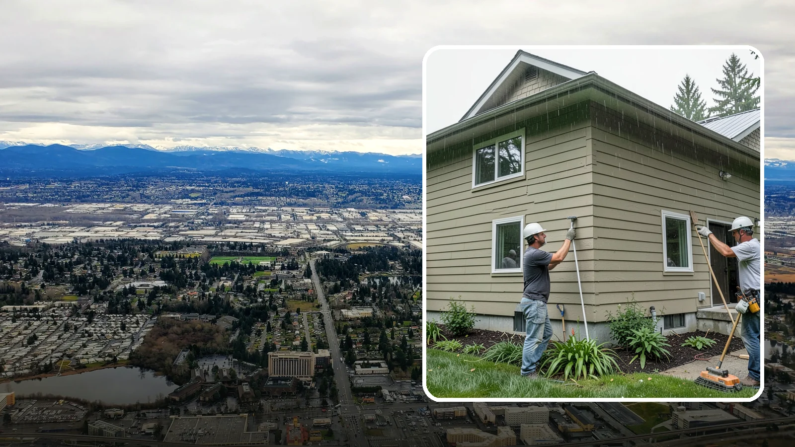 Stucco Installation in SeaTac, King County, WA - We install properly detailed stucco systems designed to manage moisture in a rainy Western Washington environment.