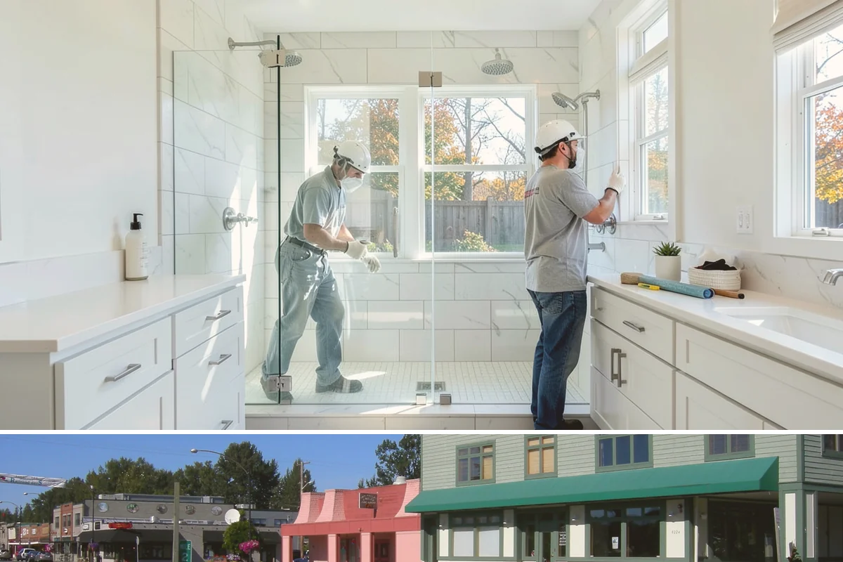 Stucco Installation in Snoqualmie, King County, WA - Warm, dry summer weather is strongly preferred so each stucco coat cures properly before the wet season.