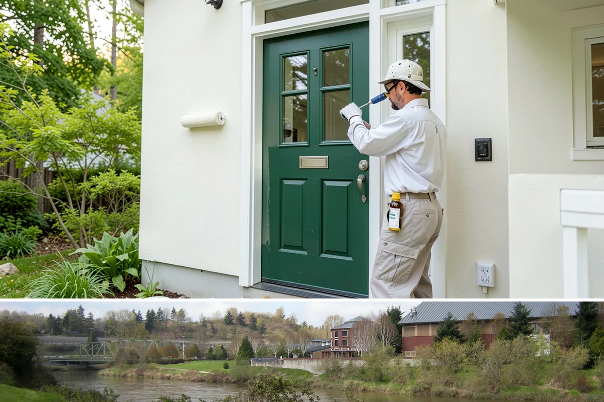 Stucco Installation in Tukwila, King County, WA - Warm, dry summer weather is strongly preferred so each stucco coat cures properly before the wet season.