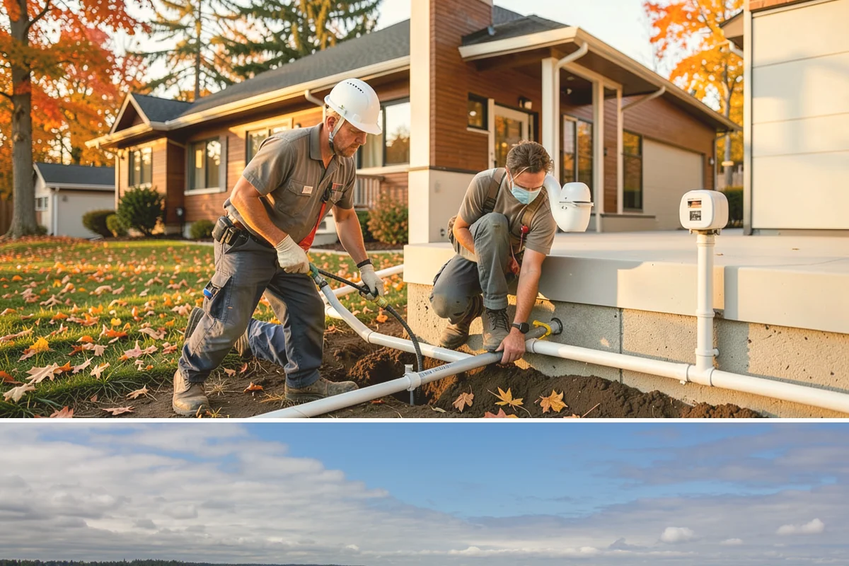 Stucco Installation in University Place, Pierce County, WA - Warm, dry summer weather is strongly preferred so each stucco coat cures properly before the wet season.