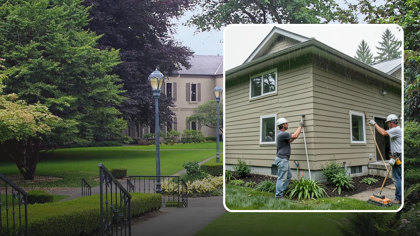 Stucco Installation in Woodinville, King County, WA - We install properly detailed stucco systems designed to manage moisture in a rainy Western Washington environment.