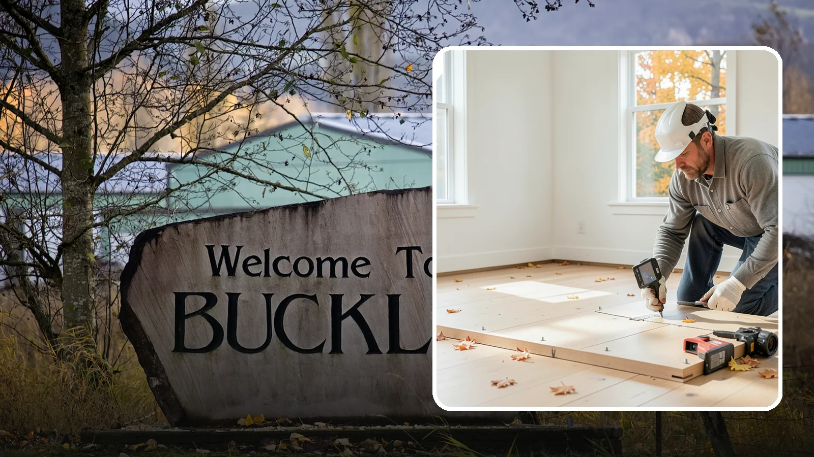 Subfloor Installation in Buckley, Pierce County, WA - We glue and fasten a flat, squeak-free subfloor deck that becomes the base for every finished floor above.