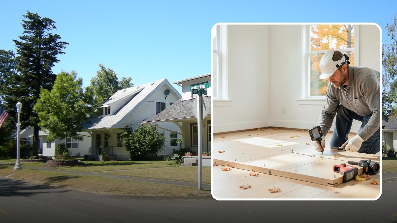 Subfloor Installation in DuPont, Pierce County, WA - We glue and fasten a flat, squeak-free subfloor deck that becomes the base for every finished floor above.