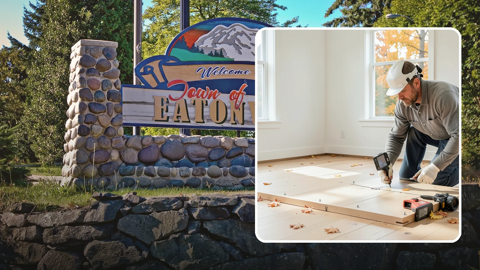 Subfloor Installation in Eatonville, Pierce County, WA - We glue and fasten a flat, squeak-free subfloor deck that becomes the base for every finished floor above.