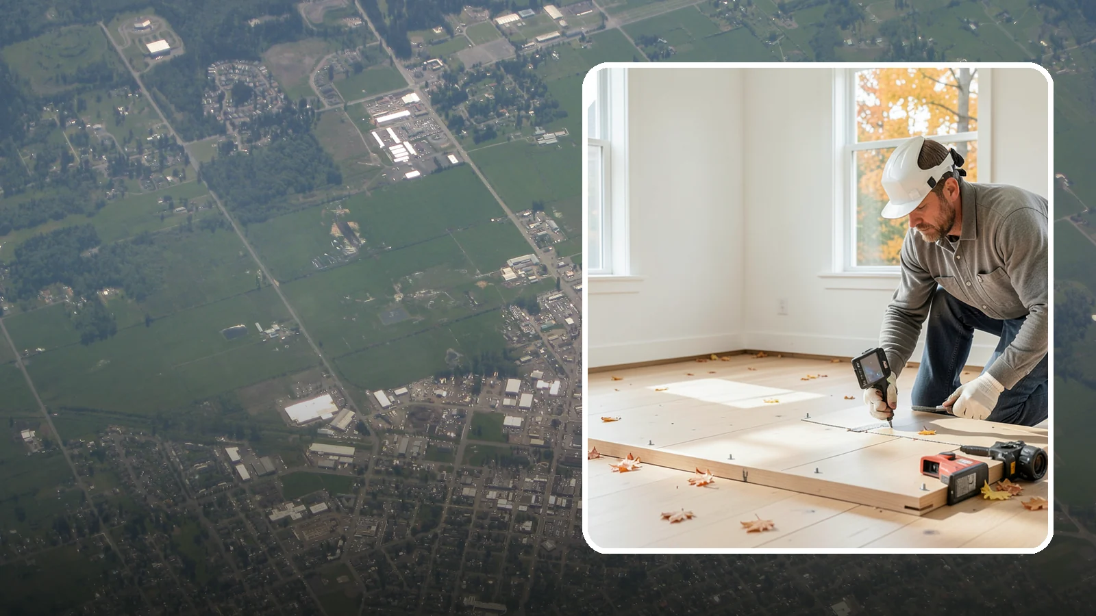 Subfloor Installation in Enumclaw, King County, WA - We glue and fasten a flat, squeak-free subfloor deck that becomes the base for every finished floor above.