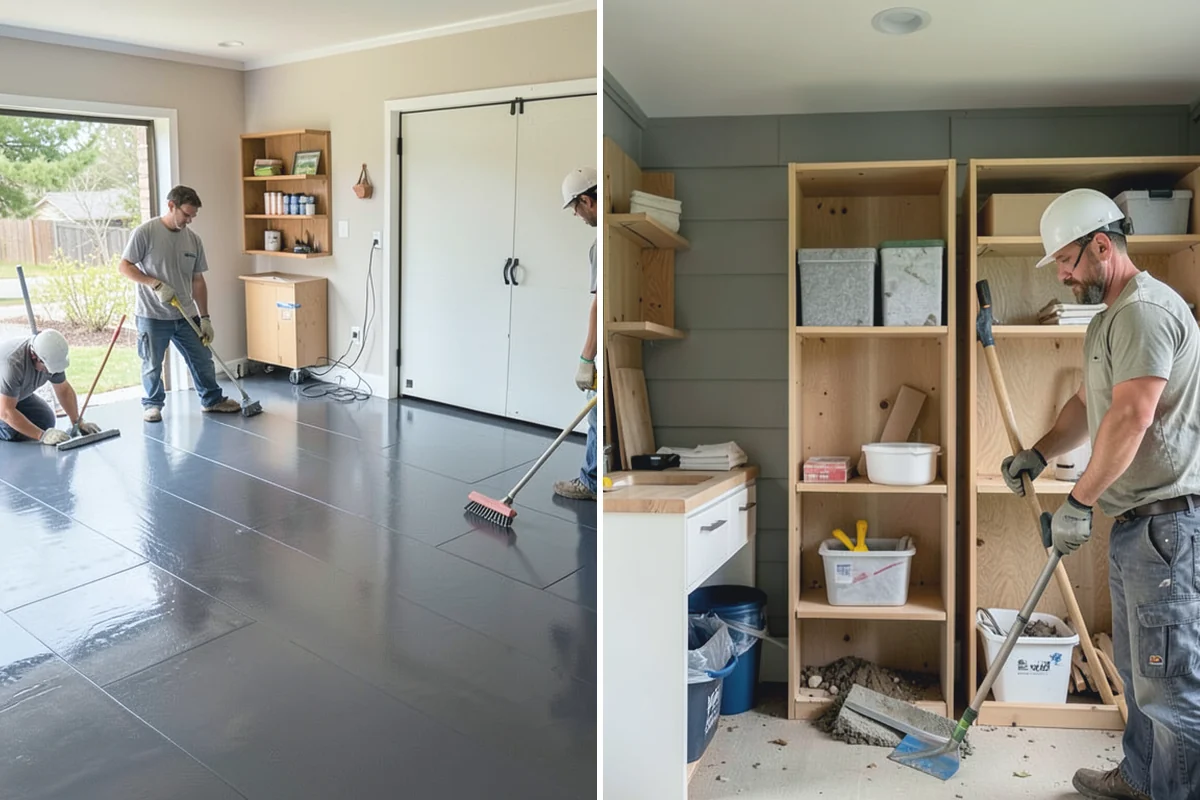 Subfloor Installation in Gold Bar, Snohomish County, WA - Inspect joist tops for level and correct any high or low spots