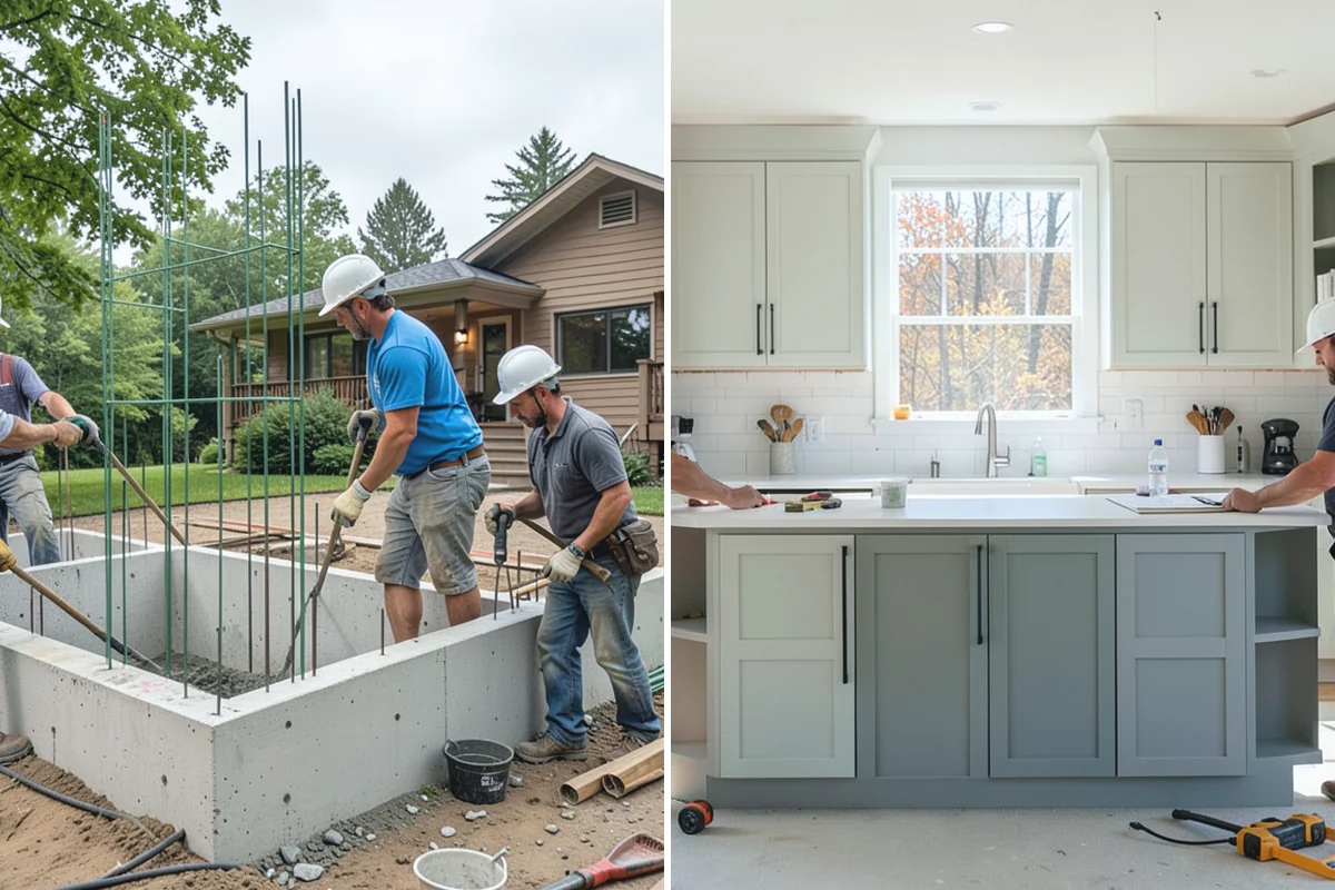 Subfloor Installation in Granite Falls, Snohomish County, WA - Inspect joist tops for level and correct any high or low spots