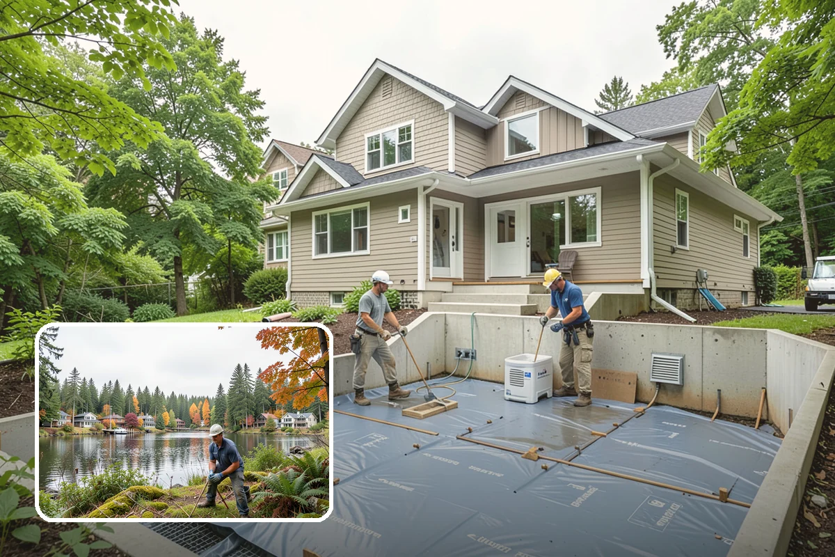 Subfloor Installation in La Conner, Skagit County, WA - A flat deck that keeps finished flooring level and true