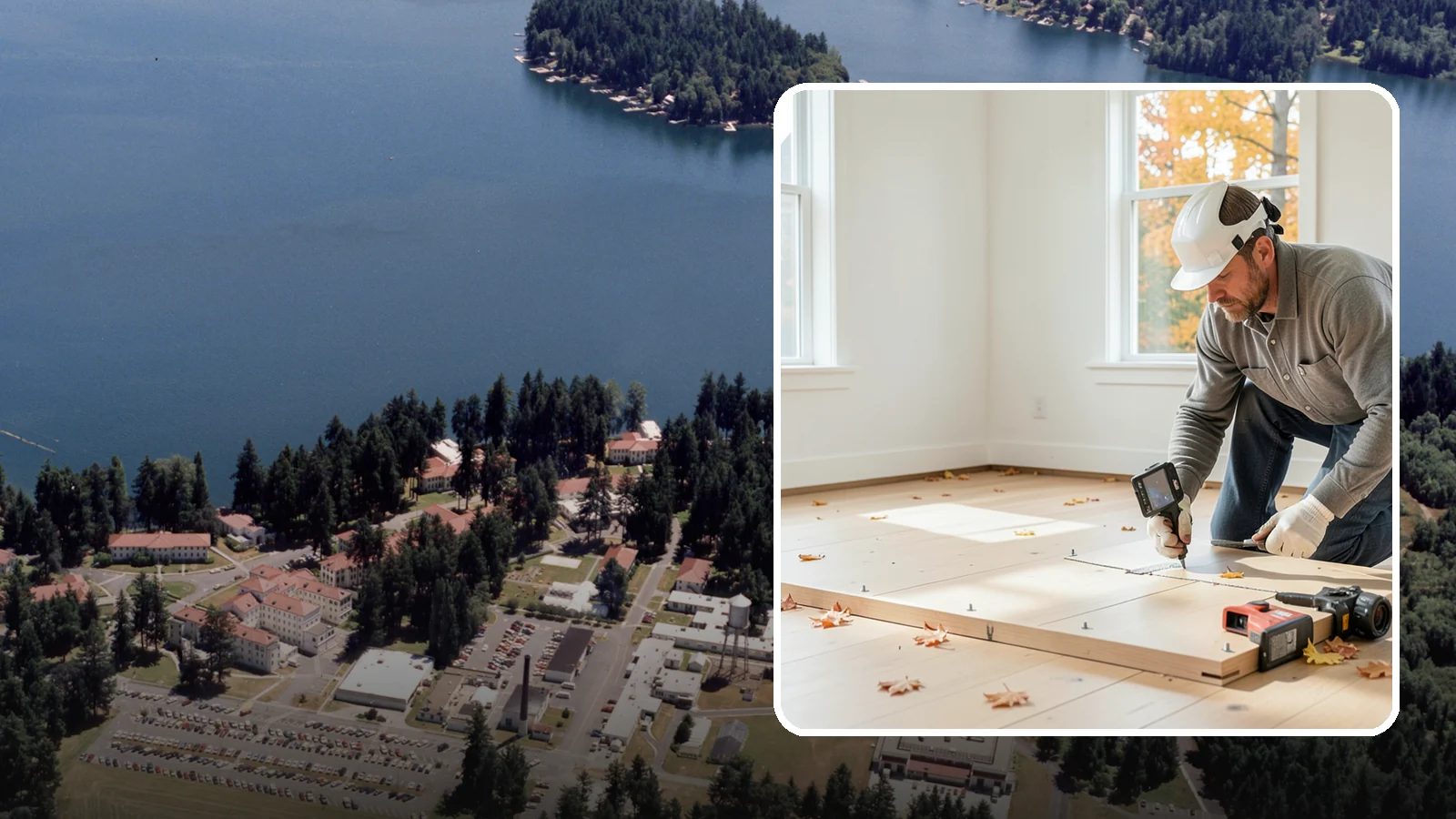 Subfloor Installation in Lakewood, Pierce County, WA - We glue and fasten a flat, squeak-free subfloor deck that becomes the base for every finished floor above.