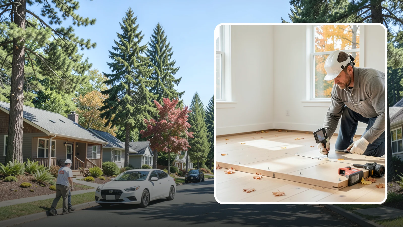 Subfloor Installation in Orting, Pierce County, WA - We glue and fasten a flat, squeak-free subfloor deck that becomes the base for every finished floor above.
