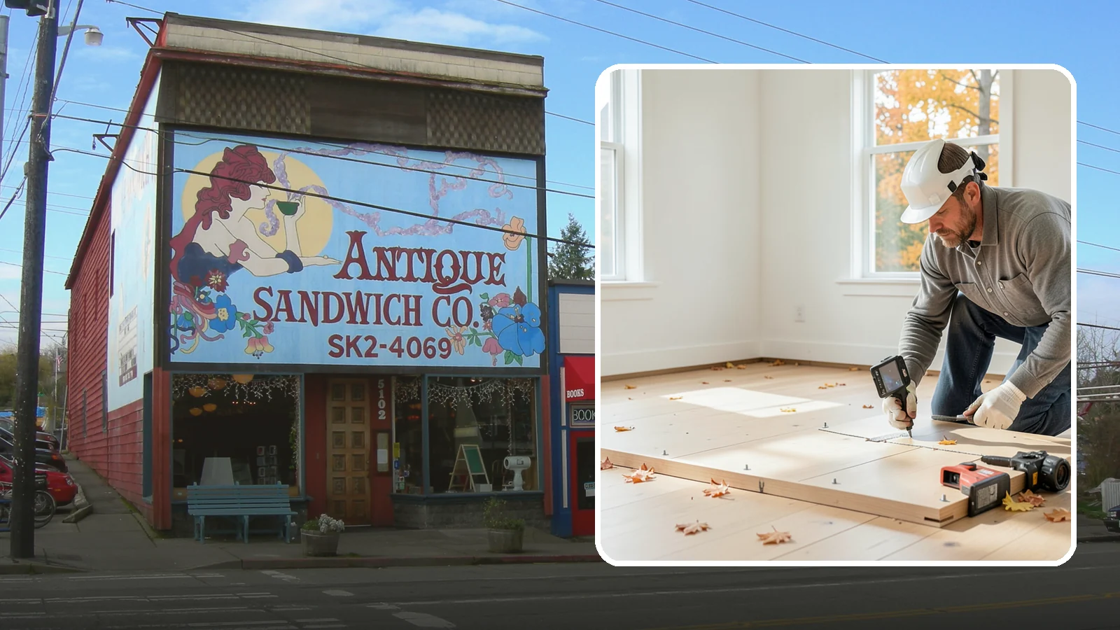 Subfloor Installation in Ruston, Pierce County, WA - We glue and fasten a flat, squeak-free subfloor deck that becomes the base for every finished floor above.