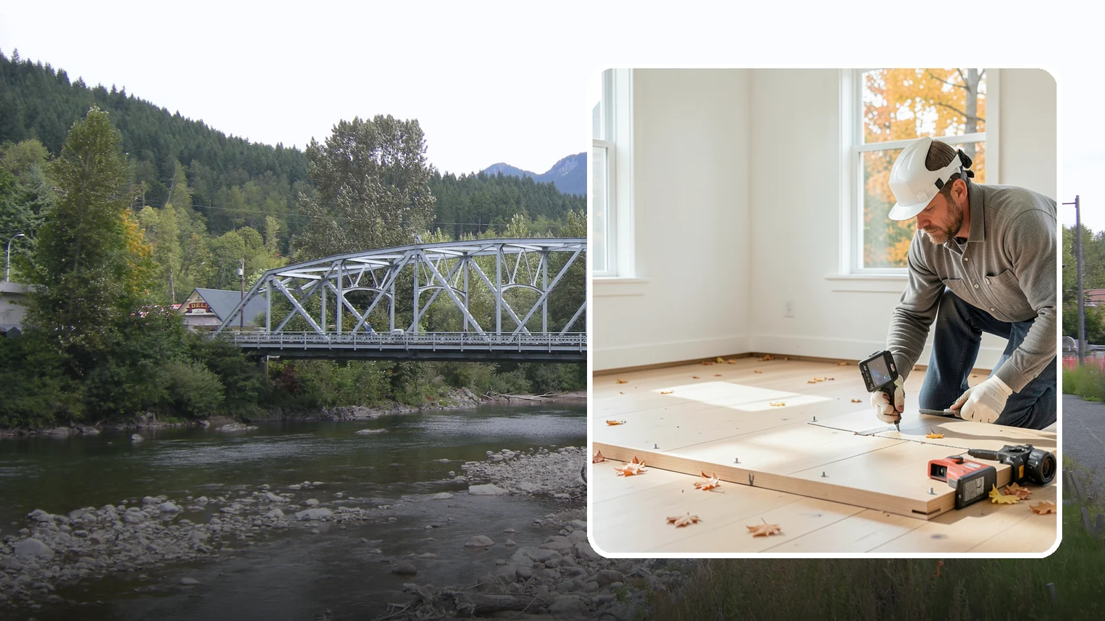 Subfloor Installation in Skykomish, King County, WA - We glue and fasten a flat, squeak-free subfloor deck that becomes the base for every finished floor above.