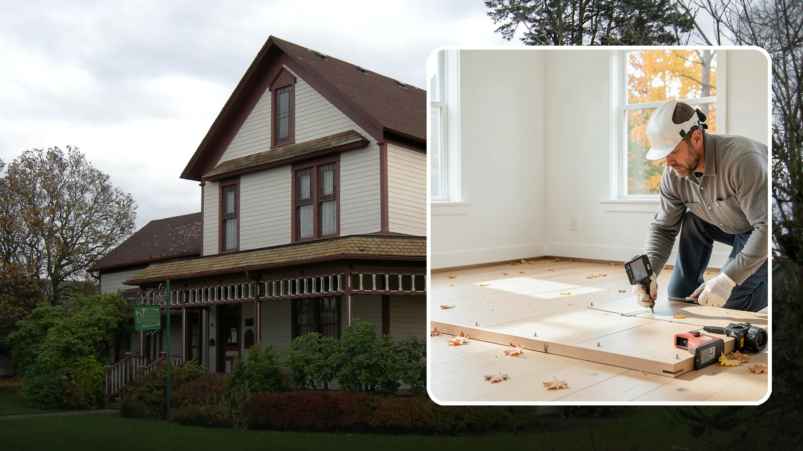 Subfloor Installation in Sumner, Pierce County, WA - We glue and fasten a flat, squeak-free subfloor deck that becomes the base for every finished floor above.