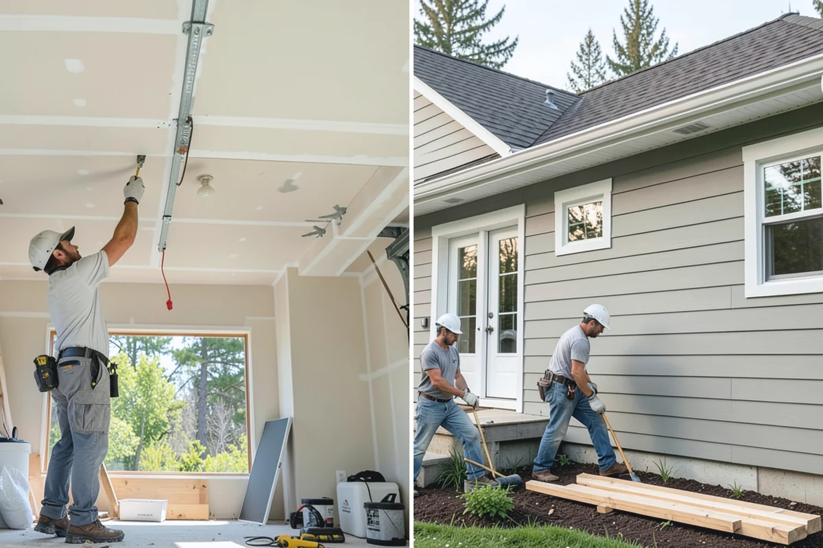 Subfloor Installation in Sumner, Pierce County, WA - Inspect joist tops for level and correct any high or low spots