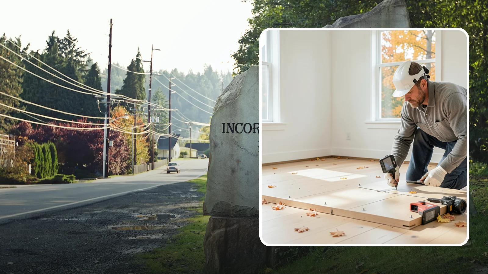 Subfloor Installation in Wilkeson, Pierce County, WA - We glue and fasten a flat, squeak-free subfloor deck that becomes the base for every finished floor above.