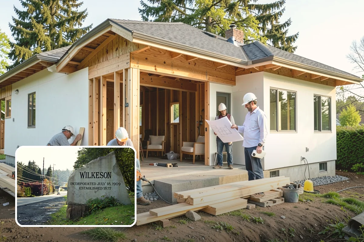 Subfloor Installation in Wilkeson, Pierce County, WA - A flat deck that keeps finished flooring level and true