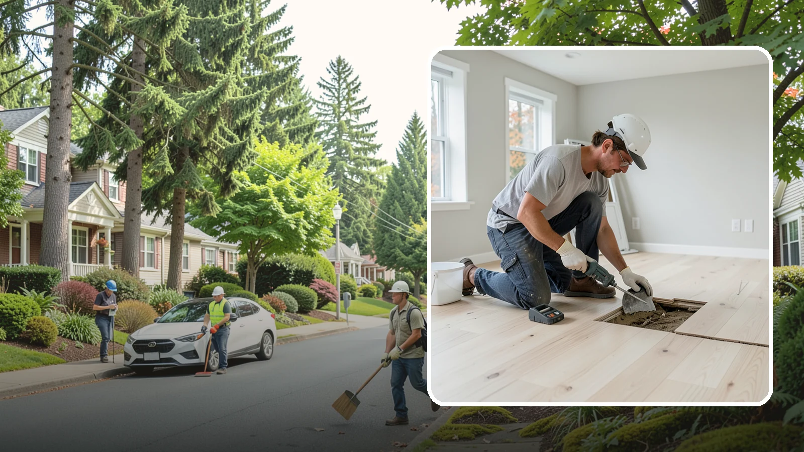 Subfloor Repair in Beaux Arts Village, King County, WA - Focused subfloor repair that reinforces weak, damaged sections while preserving the sound flooring around them.